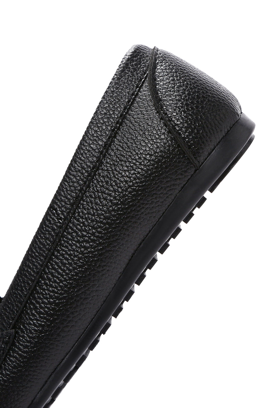 Kadın Siyah Toka Detaylı Loafer