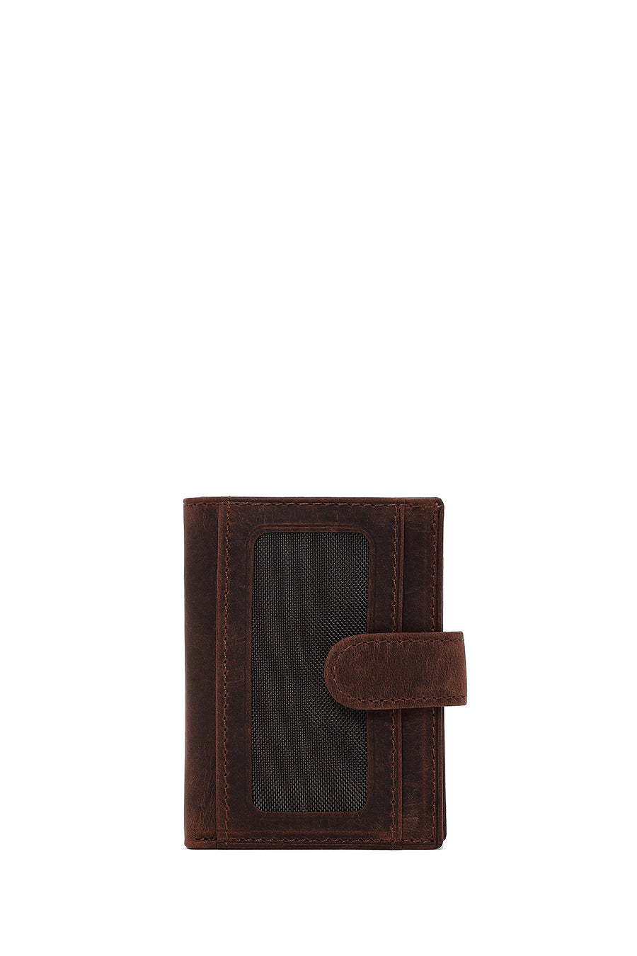 Male Brown Leather Card Holder 000A2D3094CR | Derimod