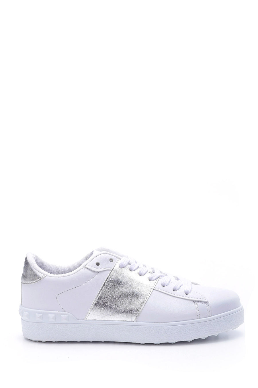 Kadın Gümüş Detaylı Sneaker 19SFE247714 | Derimod