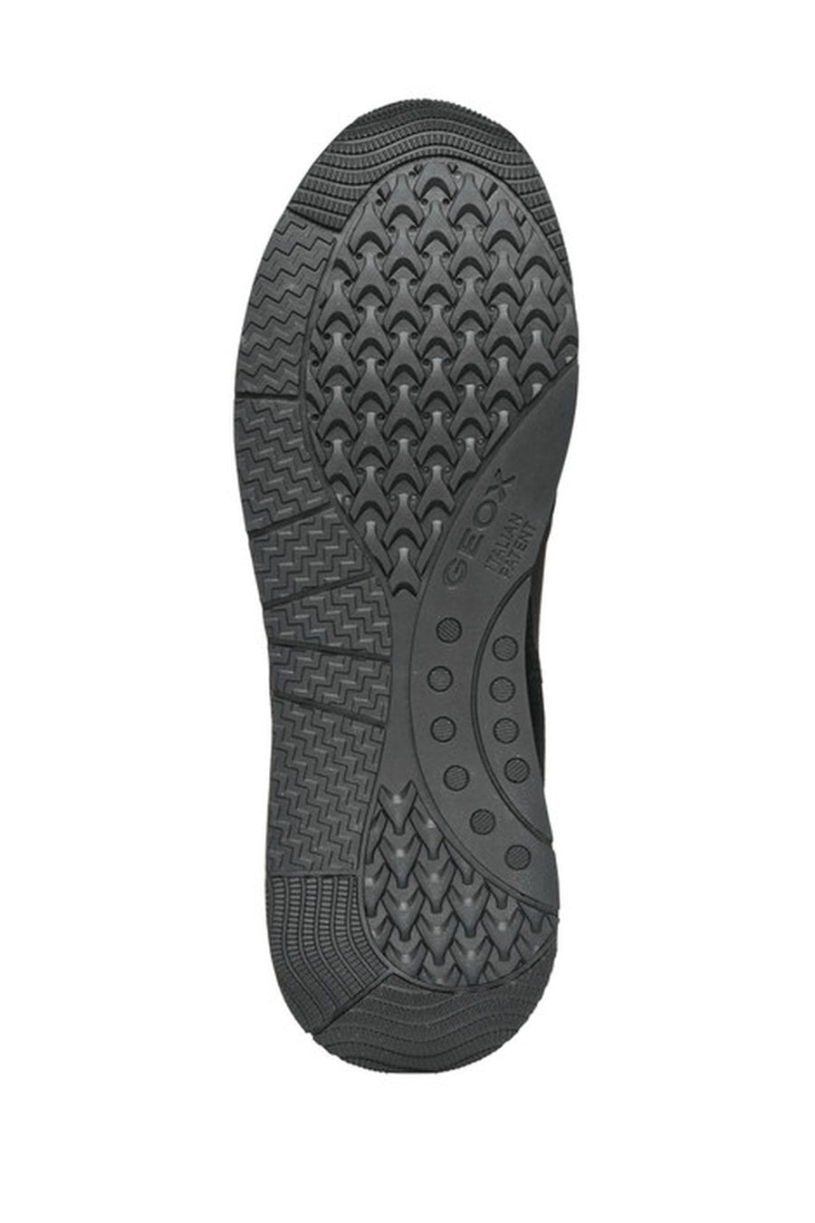 Geox Kadın Siyah Bulmya Bağcıklı Deri Sneaker