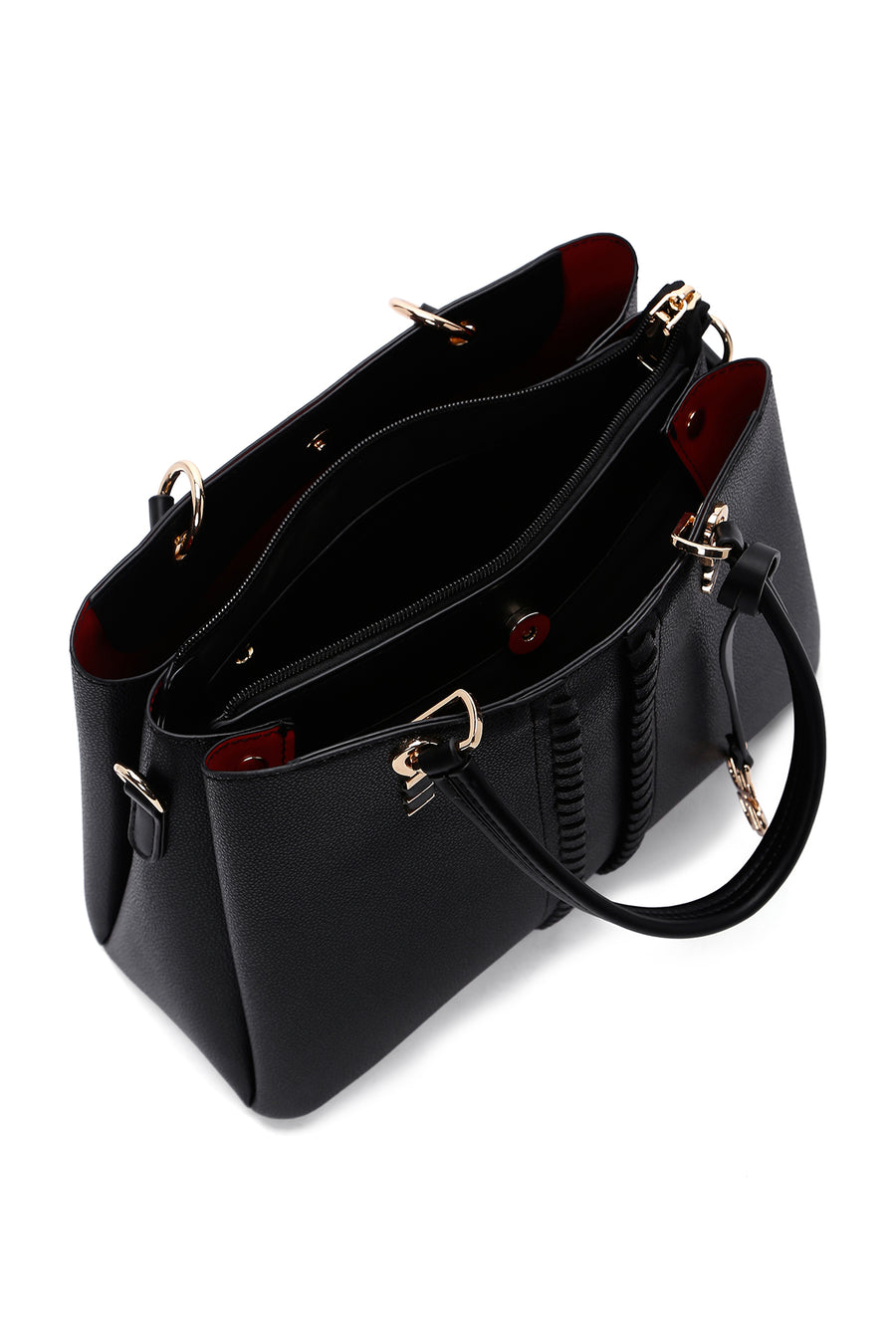 Women's Black Shoulder Bag