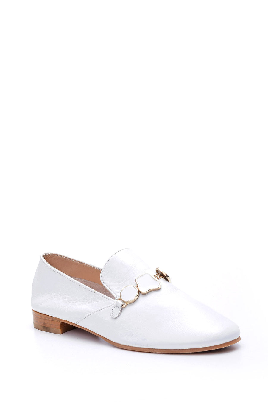 Kadın Taşlı Loafer