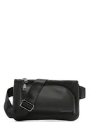 Men's Black Waist Bag | Derimod