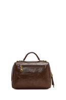 Woman Brown Long-Strap Crossbody Bag | Derimod