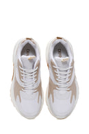 Women's Beige Thick Soled Sneaker | Derimod