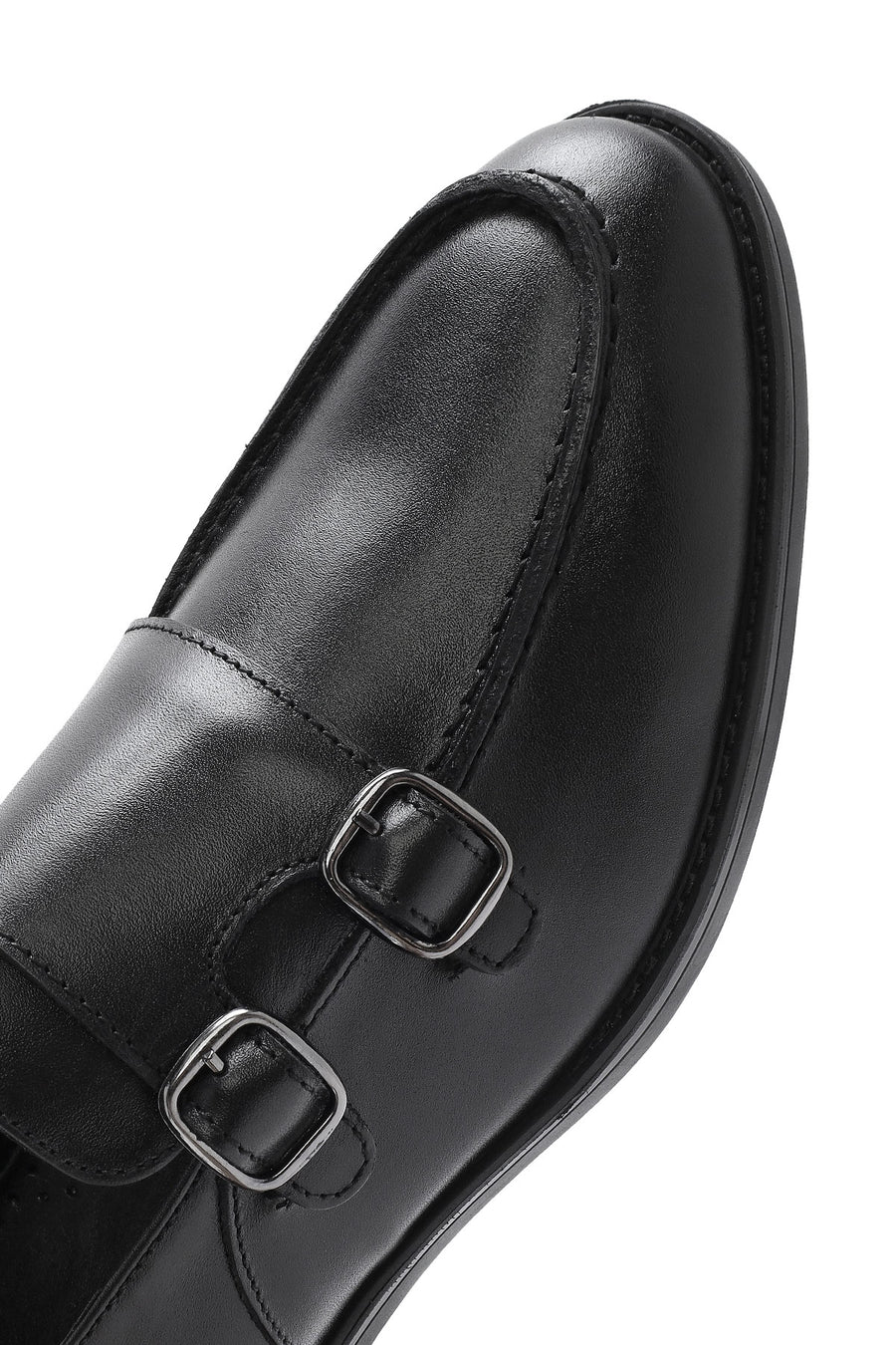 Men's Black Leather Classic Shoes