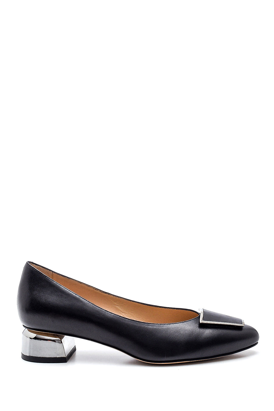 Women's Buckle Leather Shoes 21WFD100018 | Derimod