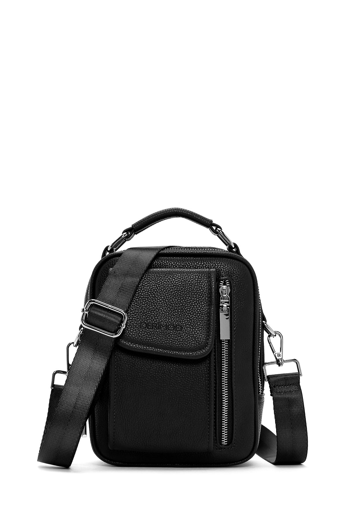 Men's Black Crossbody Bag 23SBD3200FT | Derimod