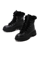 Women's Black Leather Boots | Derimod