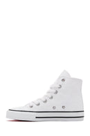 Women's White High Top Sneaker | Derimod