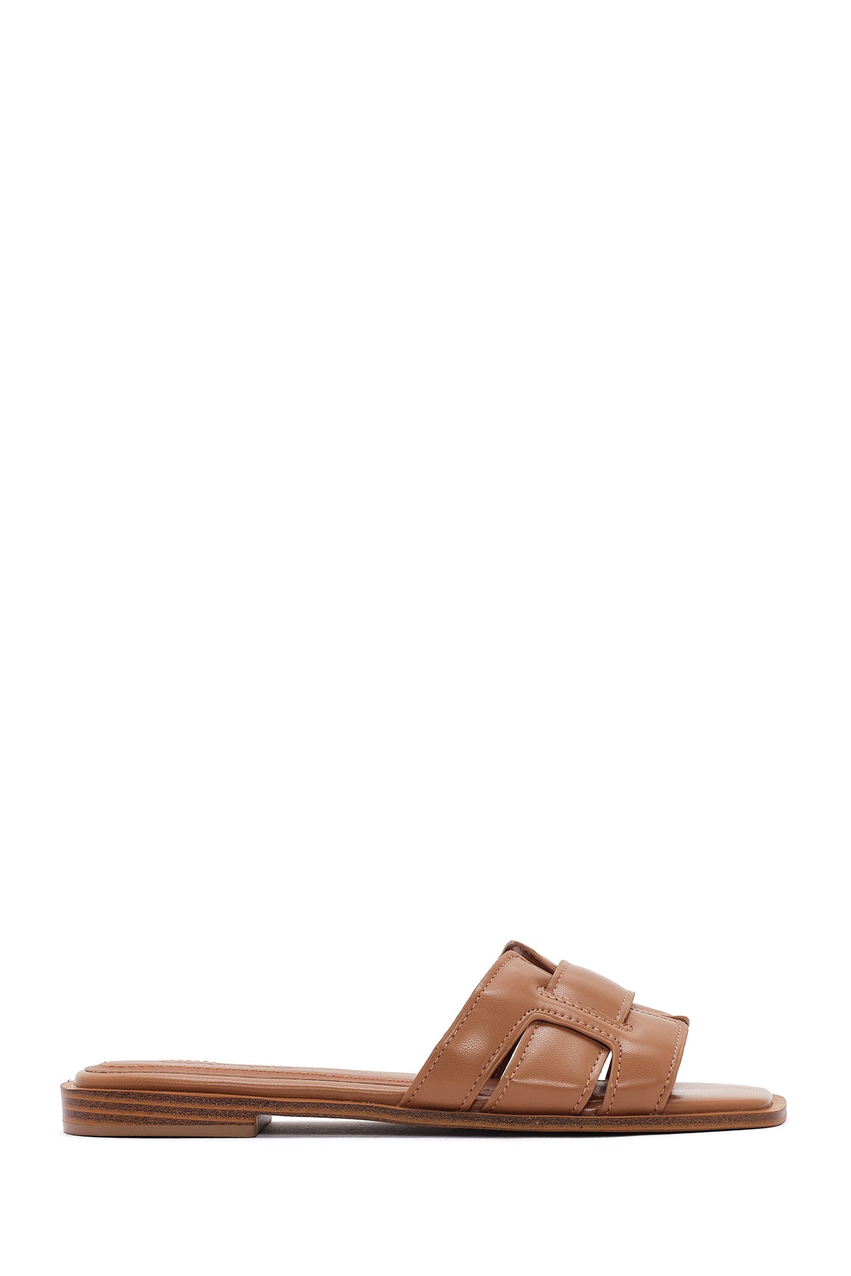 Women's Tan Casual Slippers 24SFE480218 | Derimod