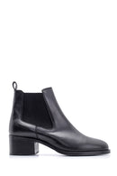 Women's Heeled Leather Boots | Derimod