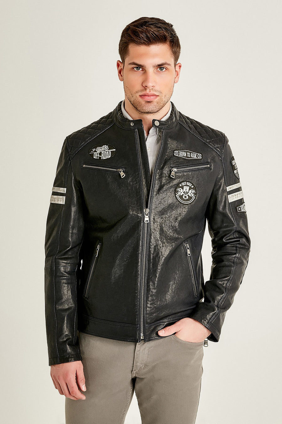 Bandito Men's Leather Jacket
