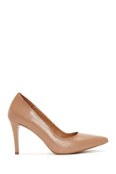 Women's Pink Leather Stiletto | Derimod