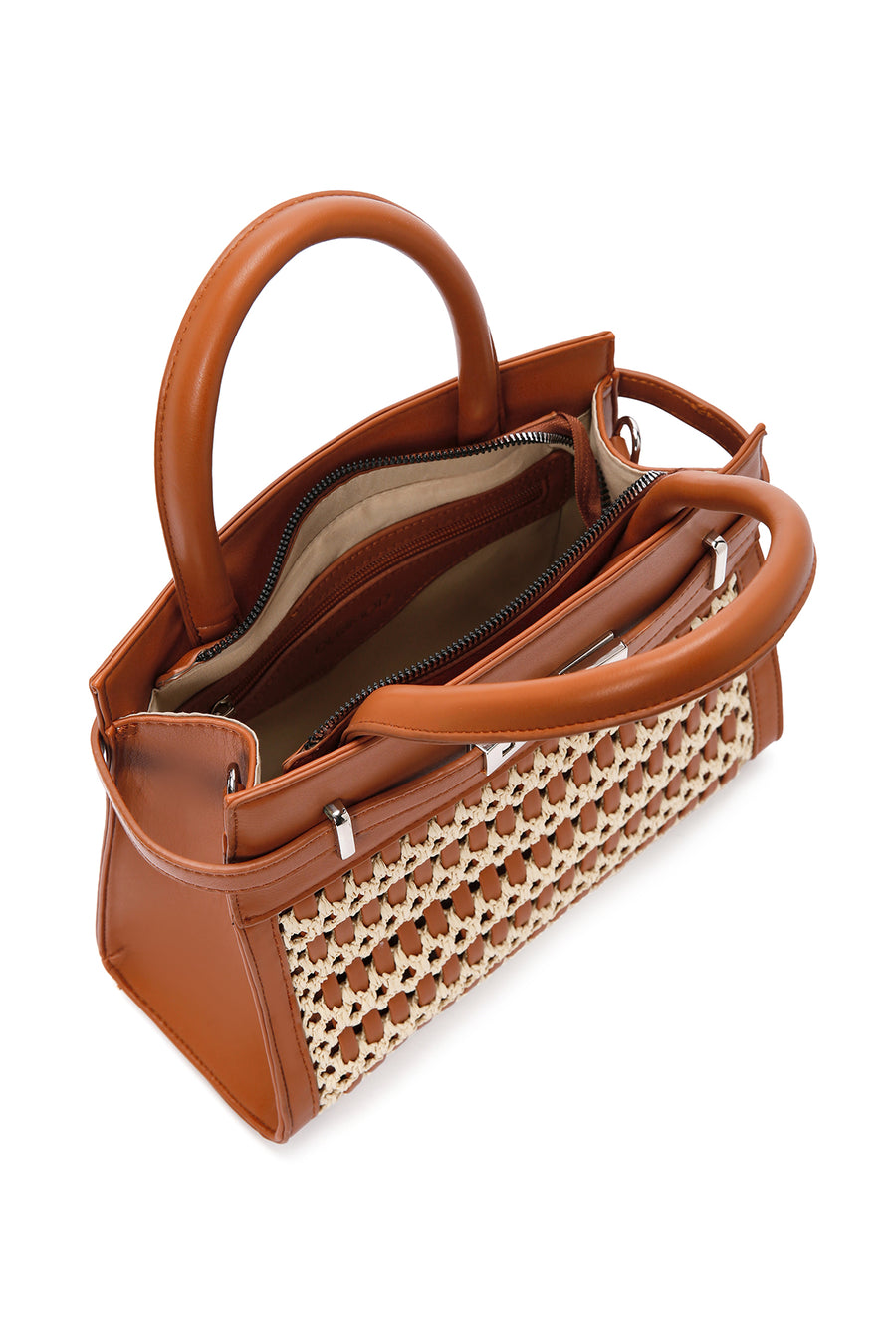 Women's Tan Long Strap Shoulder Bag