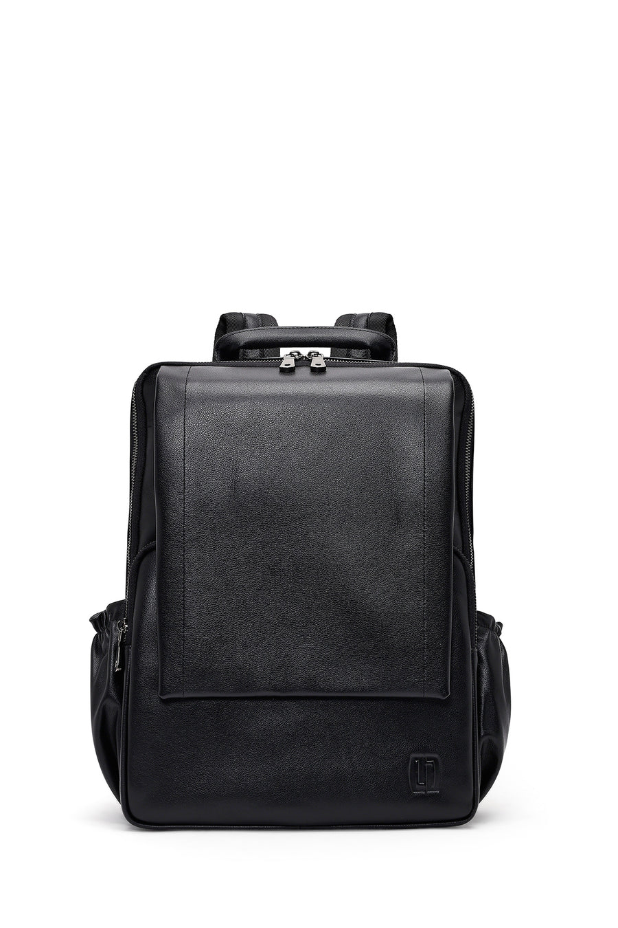 Men's Black Leather Backpack 25WBD300418 | Derimod