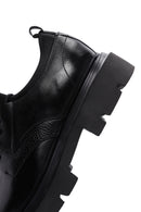 Men's Black Leather Casual Shoes | Derimod