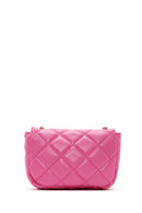 Women's Pink Strap Detailed Crossbody Bag | Derimod