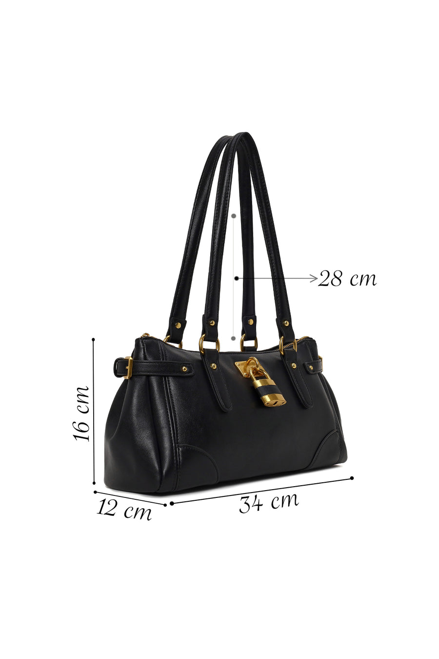 Woman Black Shoulder Bag