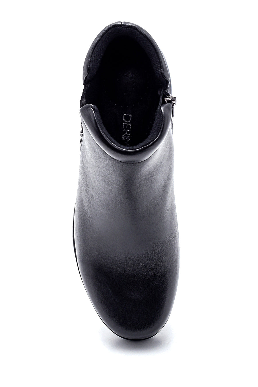 Women's Leather Stone Detailed Boots