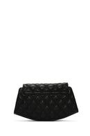 Women's Black Long Strap Quilted Shoulder Bag | Derimod