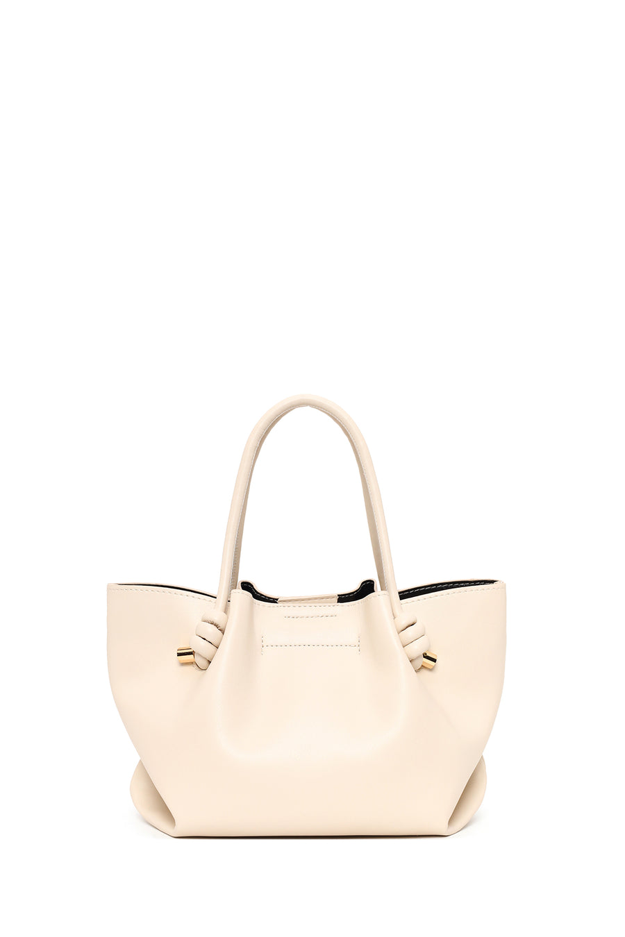 Woman Cream Long-Shoulder-Strap Mini Underarm Bag