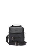 Men's Black Messenger Bag | Derimod