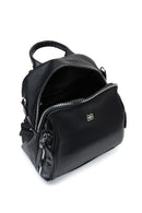 Women's Black Long Strap Backpack | Derimod