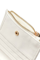 Women's Cream Wallet with Accessories | Derimod
