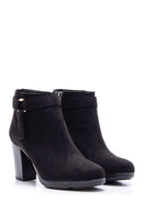 Women's Suede Heeled Boots | Derimod