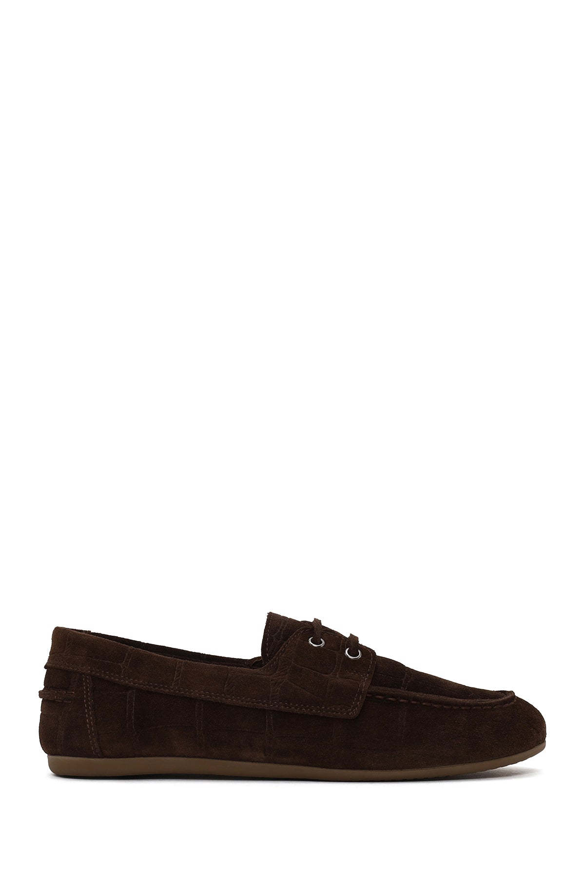 Woman Brown Lace-up Suede Casual Shoes 26PFD141810 | Derimod