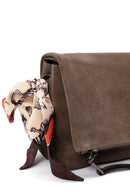 Women's Mink Suede Crossbody Bag | Derimod