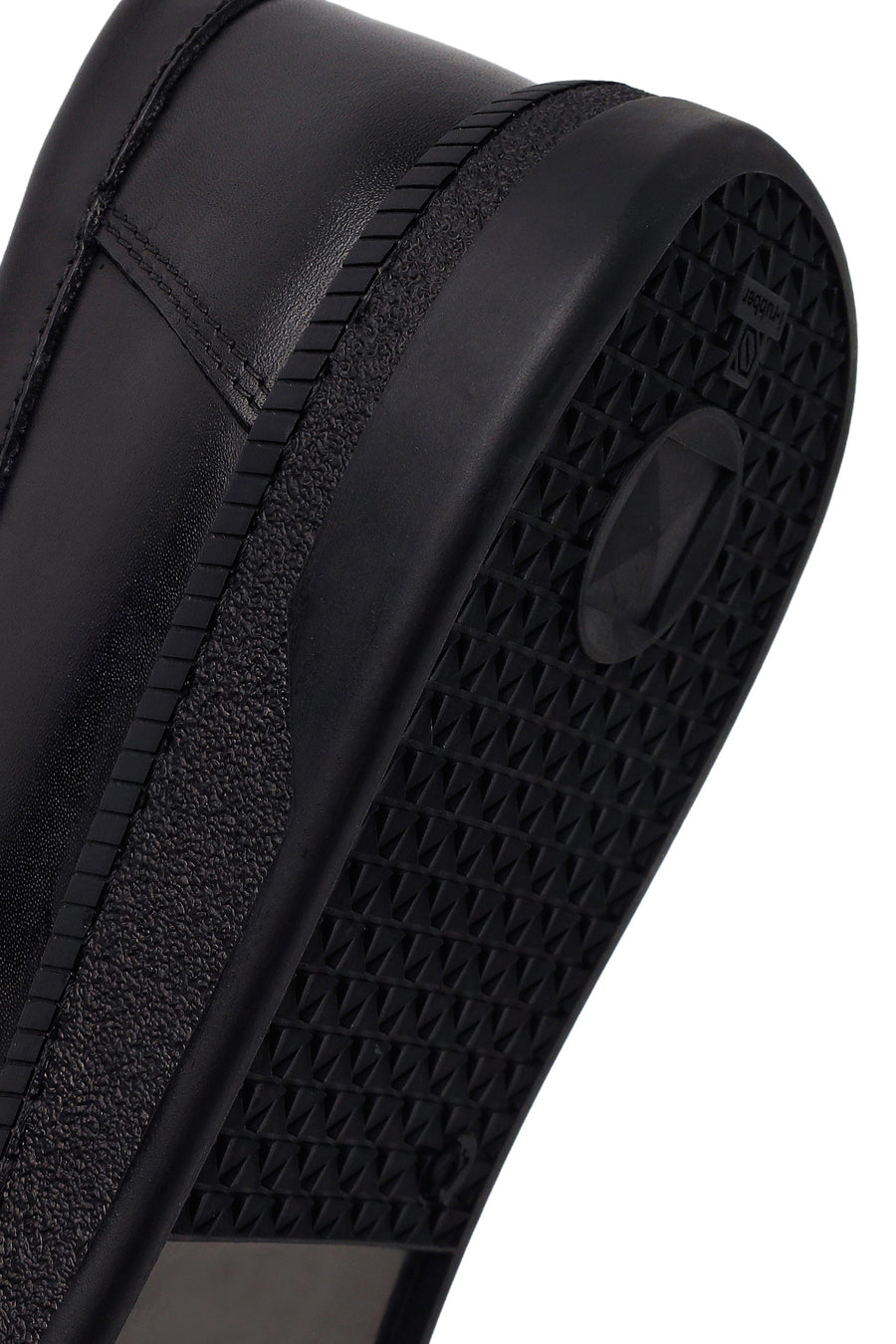 Erkek Siyah Püsküllü Deri Casual Loafer