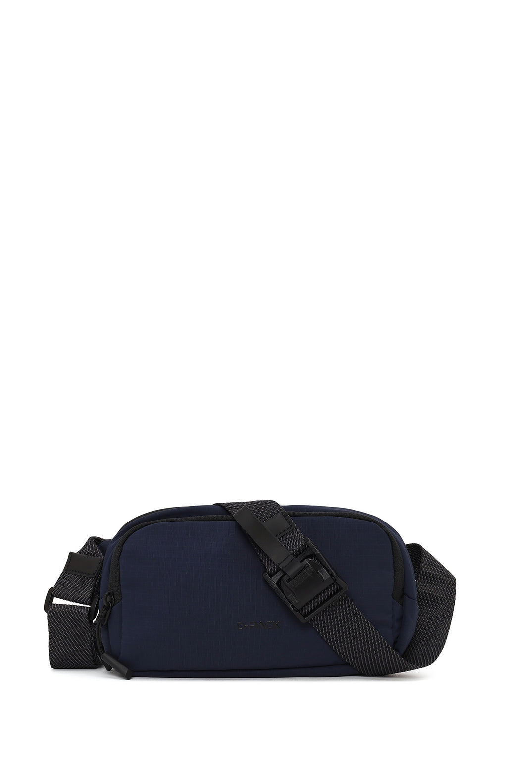 D-Pack Erkek Lacivert Uzun Askılı Mini Kumaş El Çantası