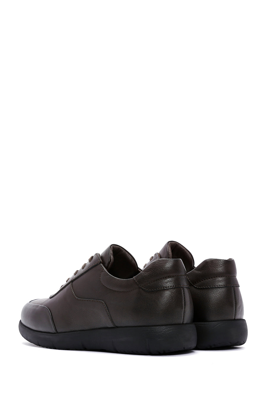 Men's Brown Leather Sneaker