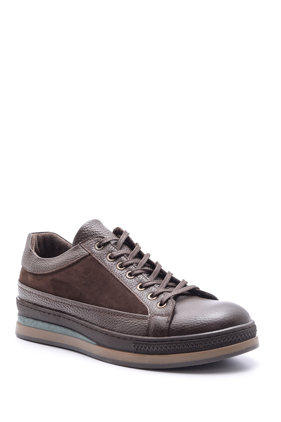Men's Suede Detailed Leather Sports Shoes