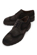 Male Anthracite Lace-up Suede Casual Shoes | Derimod
