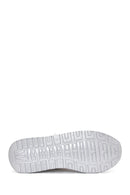 Women's White Printed Thick Soled Sneaker | Derimod