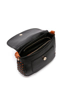 Women's Black Long Strap Crossbody Bag | Derimod