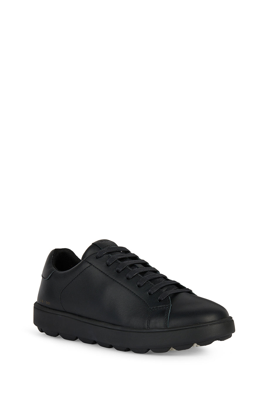 Geox Kadın Siyah Spherica Ecub-1 Bağcıklı Deri Sneaker