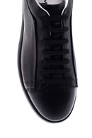 Erkek Siyah Deri Sneaker | Derimod
