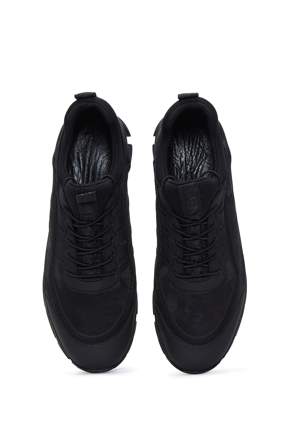 Men's Mesh Leather Sneaker