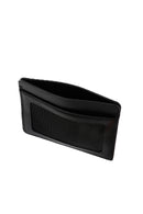 Men's Black Leather Card Holder | Derimod