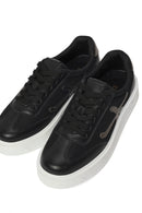 Kadın Siyah Bağcıklı Kalın Tabanlı Sneaker | Derimod