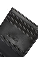Women's Black Quilted Card Holder | Derimod