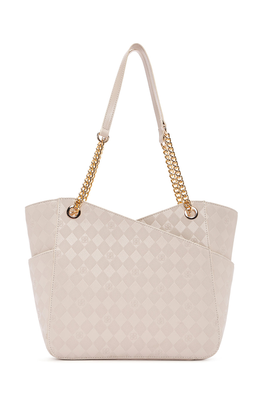 Women's Cream Printed Shoulder Bag 25SBD201426 | Derimod