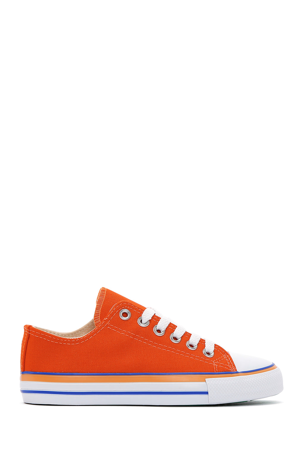 Kadın Turuncu Kumaş Sneaker
