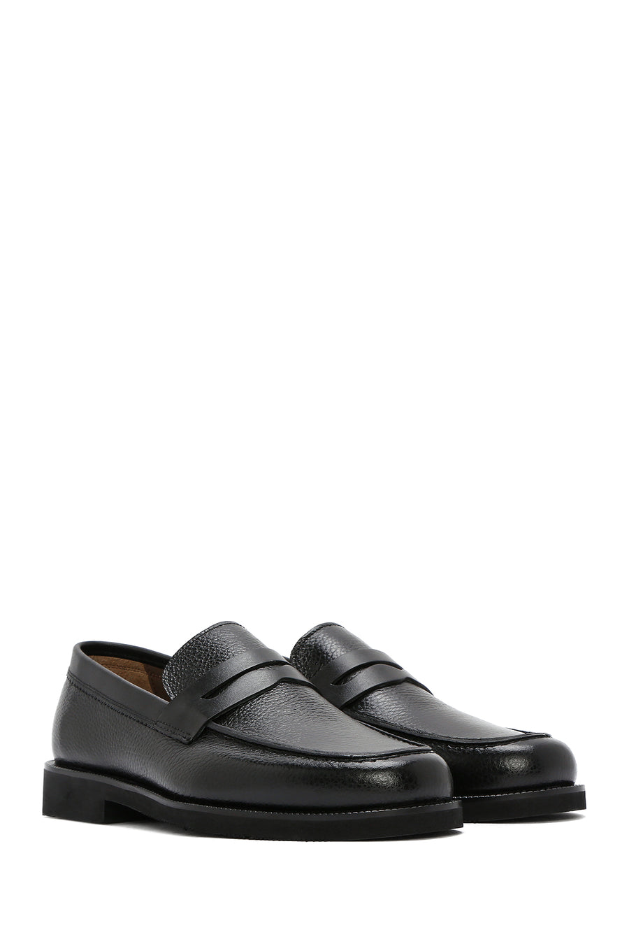 
Men's Black Leather Classic Loafer
