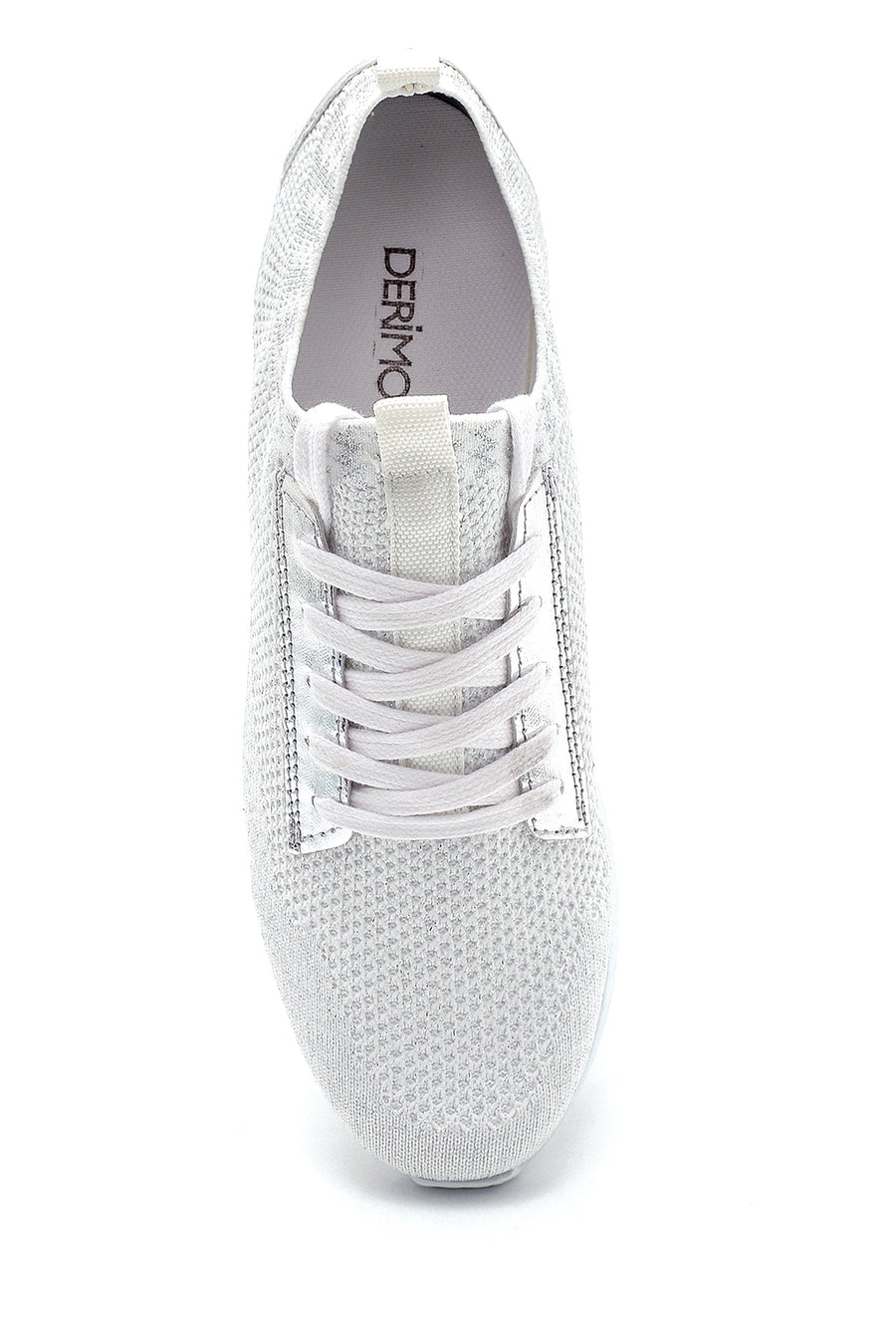 Kadın Beyaz Desenli Sneaker