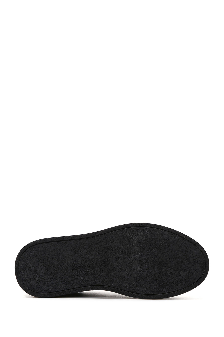 Men's Black Leather Sneaker